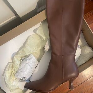Dolce Vita Auggie Boots in Chocolate Leather